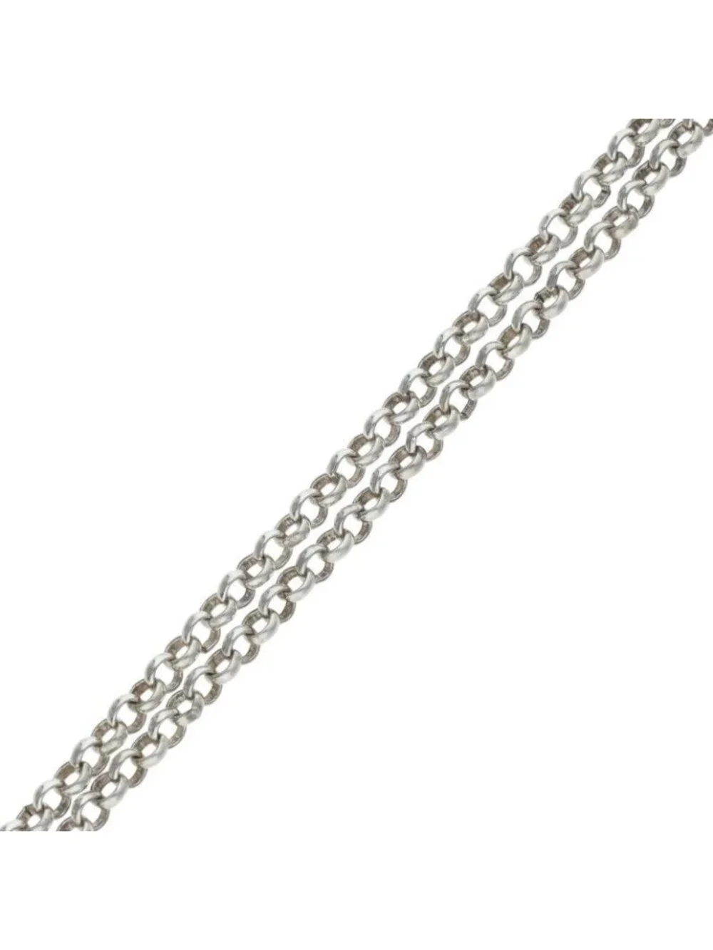 Chrome Hearts Neckchain Roll Chain Silver Necklace